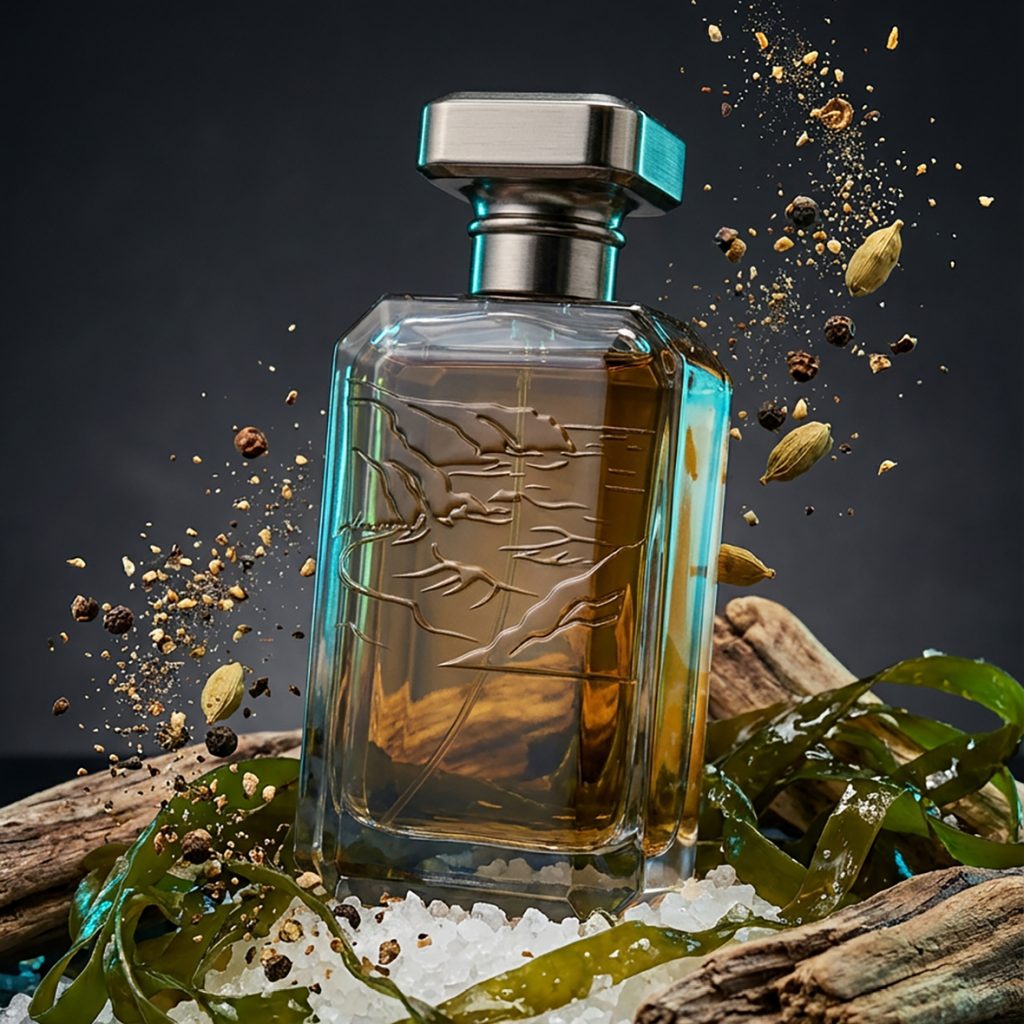 Portfolio, Klieber Artworks, KI, Generiertes Bild, Ingredient, Moodbild, Deisgn, Flakon Design, by Klieber Artworks