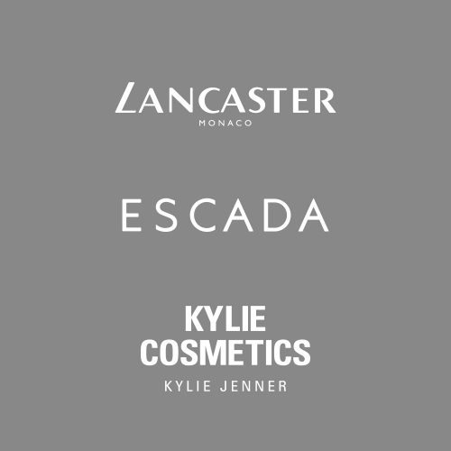 Lancaster Monaco COTY Beauty Germany GmbH Escada COTY Beauty Germany GmbH Kylie Cosmetics Kylie Jenner COTY Beauty Germany GmbH Klieber Artworks